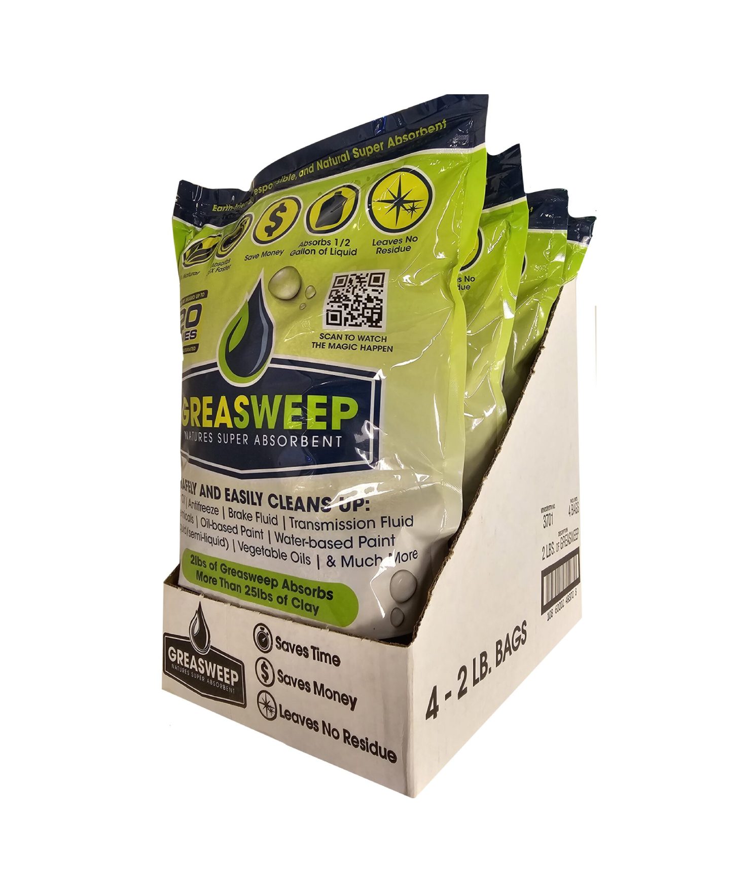 Greasweep (4) 2 LB Bags